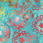 SUMMER DAYS BATIK PRINT 3367Q-X CYAN