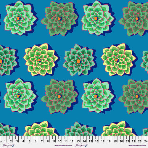 KAFFE FASSETT SHADOW FLOWER - TEAL