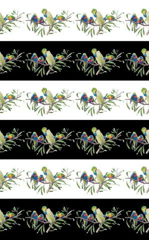 NATALIE JANE PARKER - LORIKEETS
