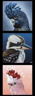 CHRIS RILEY DV3914 AUST BIRDS PANEL