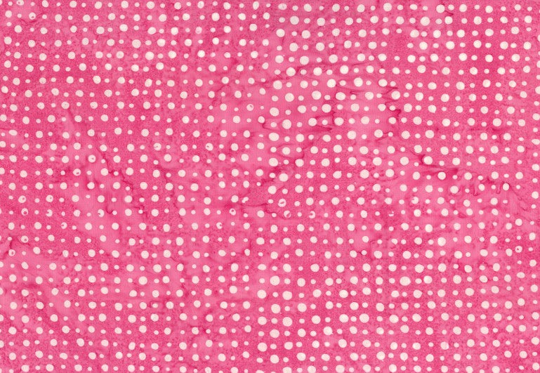 BATIK SPOTS WHITE - PINK BG