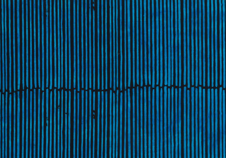 BATIK STRIPES BLUE & BLACK 2