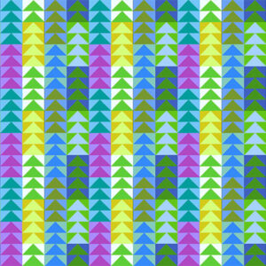 PIECEWORK: FLYING GEESE - CHEERY