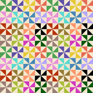 PIECEWORK: PINWHEEL - CHEERY