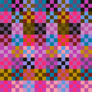 PIECEWORK: NINE PATCH - LUSH