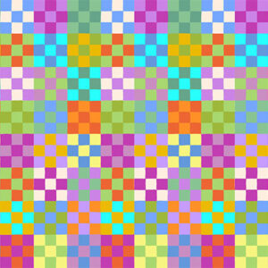 PIECEWORK: NINE PATCH - CHEERY