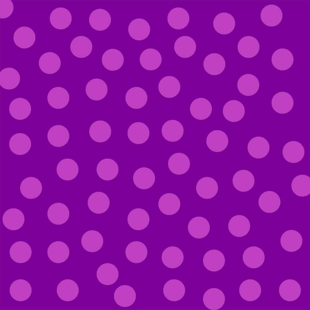 A IS FOR AUSSIE PURPLE DOTS