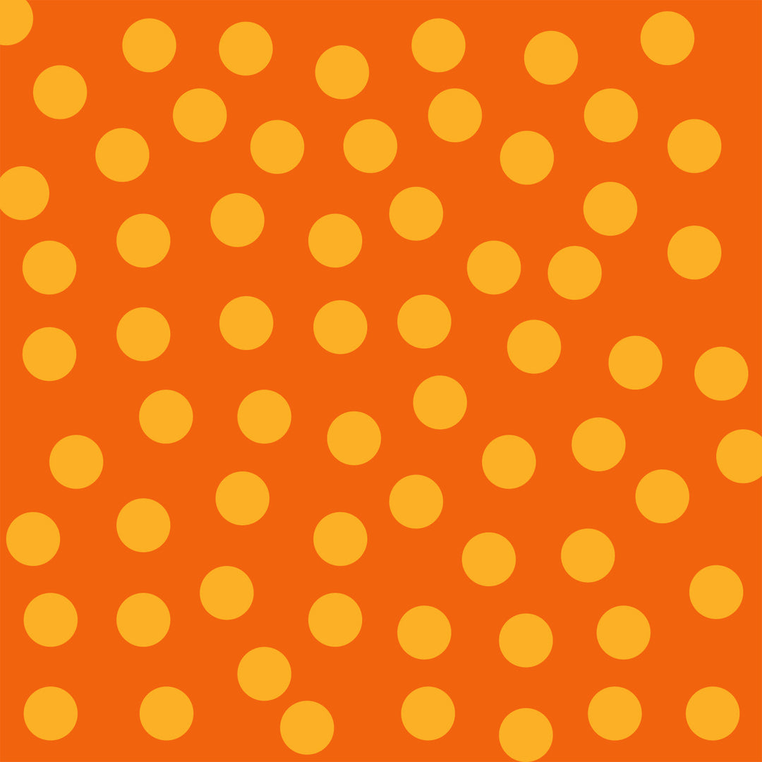 A IS FOR AUSSIE ORANGE DOTS