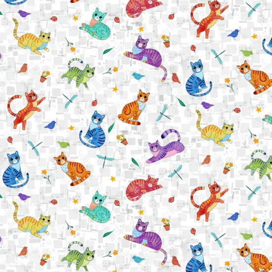 COOL CATS 102 SCATTER WHITE