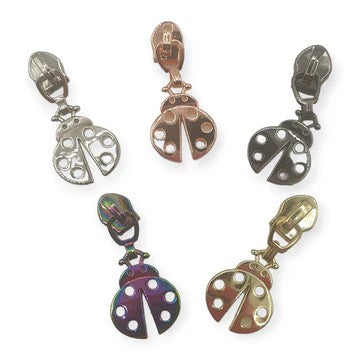 ZIPPER LADY BIRD PULLER RAINBOW 5