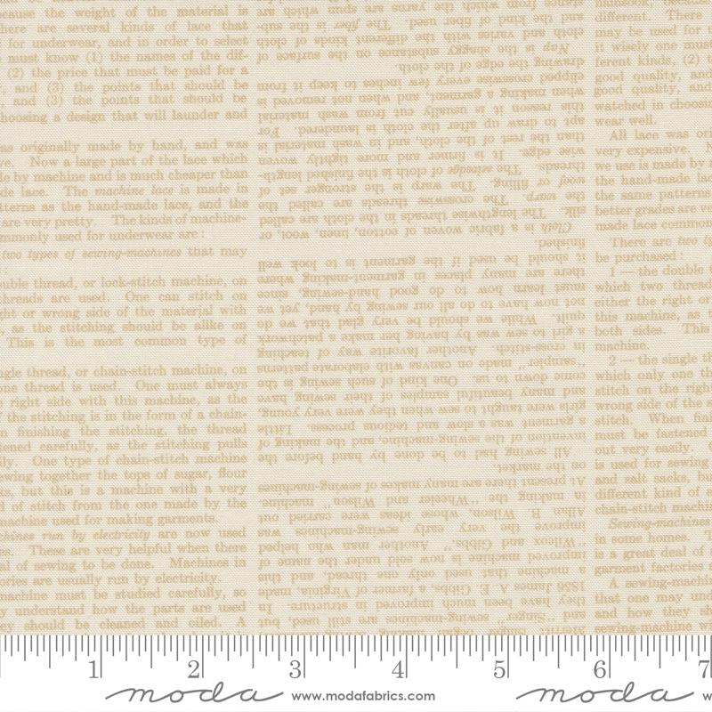 MODA PAPER HAMLET - BOOK PAGES TEXT AND WORDS