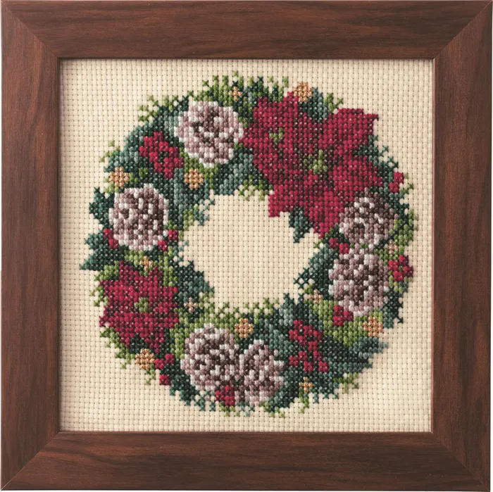 COSMO CRSS STITCH - POINSETTIA WRTH