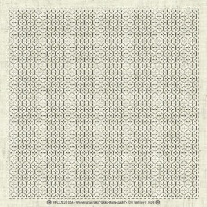 SASHIKO CLOTH WEAVING KIKKO FLOWER GREIGE