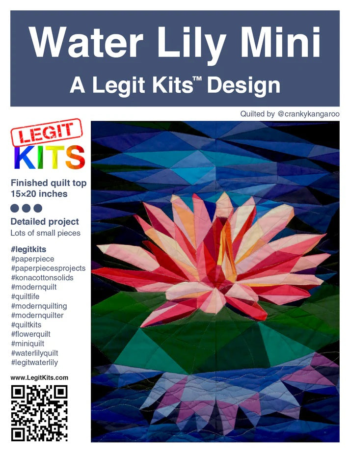 LEGIT WATER LILY MINI 15X20 INCHES