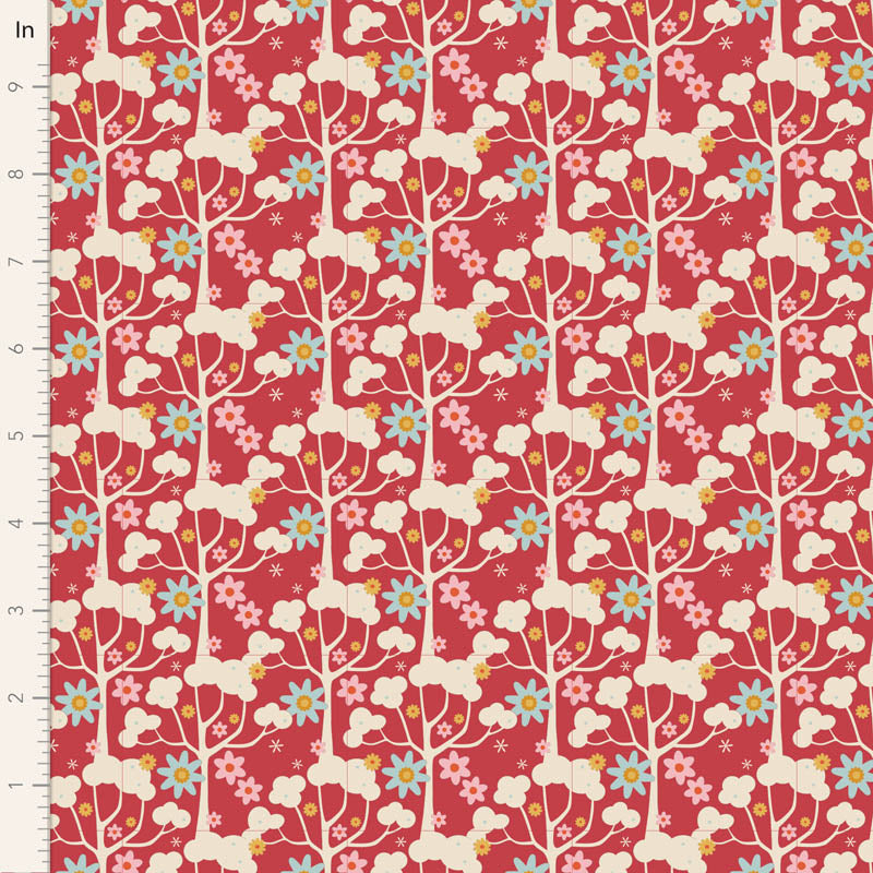 TILDA JUBILEE 100542 WILDGARDEN RED