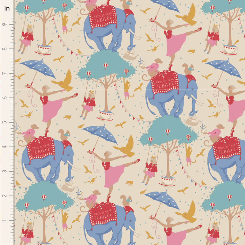 TILDA JUBILEE 100547 CIRCUS LIFE JUBILEE CREME