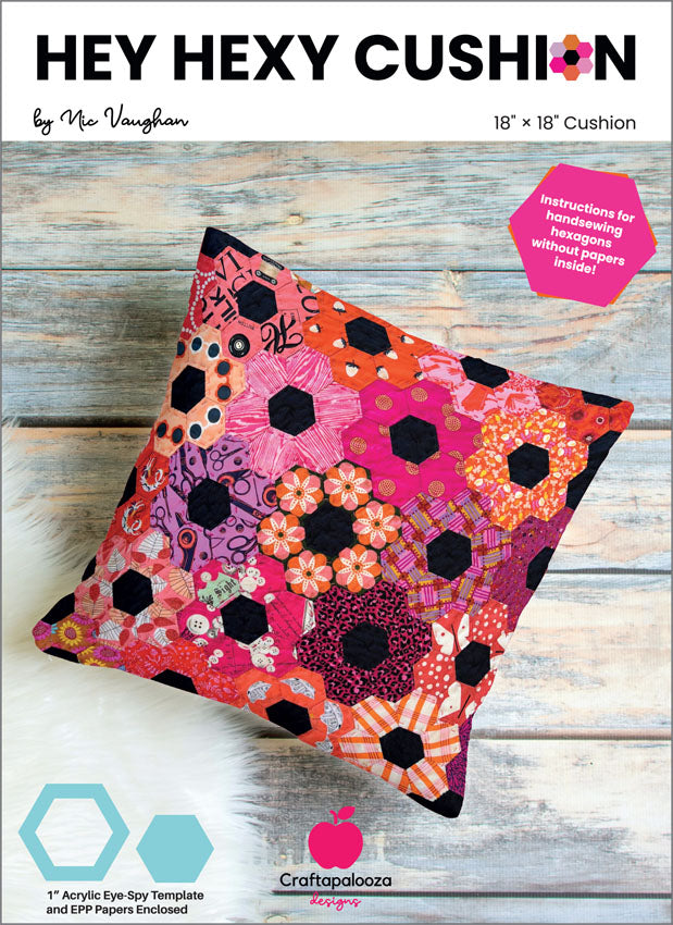 HEY HEXY CUSHION PATTERN