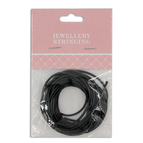 CORD GENUINE LEATHER 1.5MM BLACK
