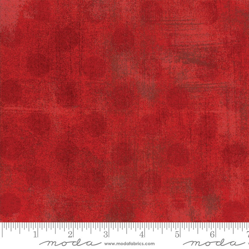 GRUNGE BACKING 108" HITS THE SPOT RED - MODA