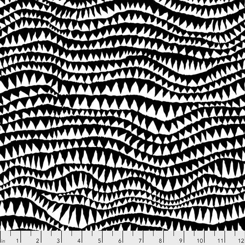 KAFFE FASSETT SHARKS TEETH BLACK