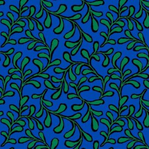 KAFFE FASSETT FEB 2023 - BLUE W GREEN VINE