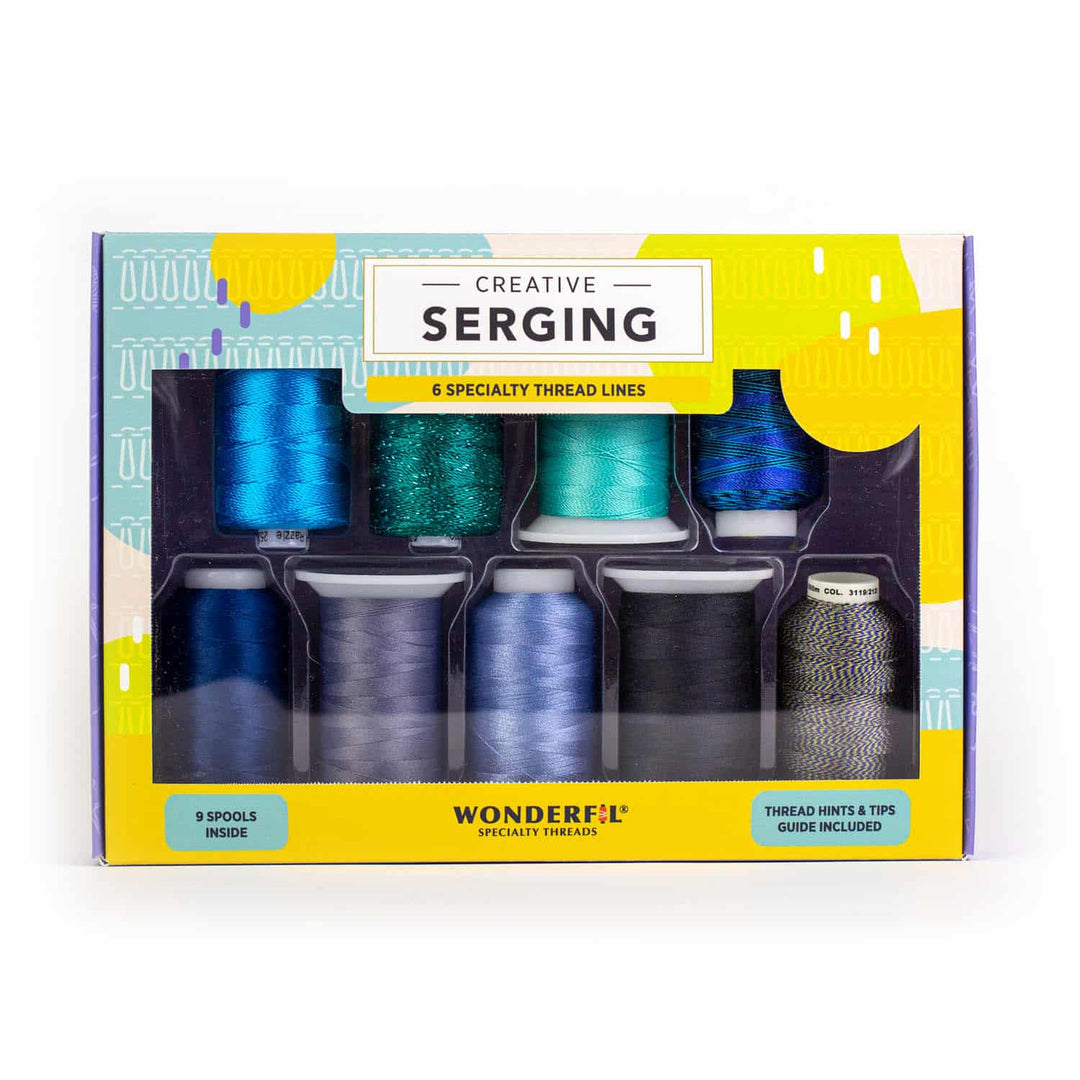 WONDERFIL CREATIVE SERGING MARINA - 9 SPOOLS