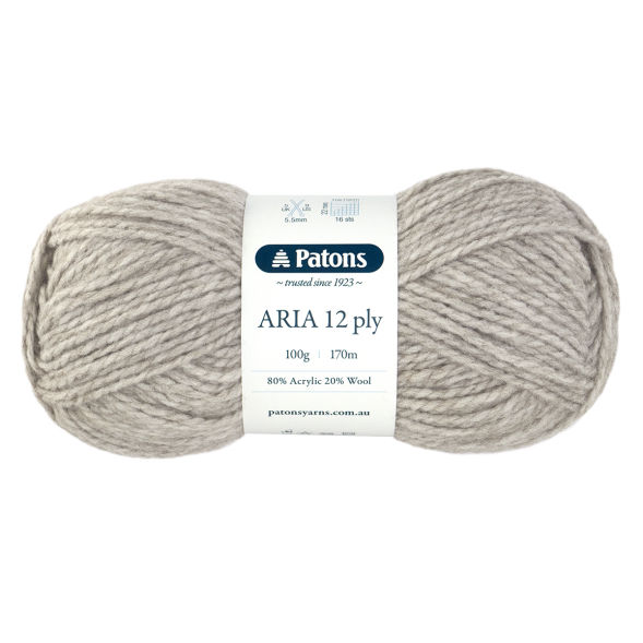 PATONS ARIA 12 PLY 7101 PUMICE