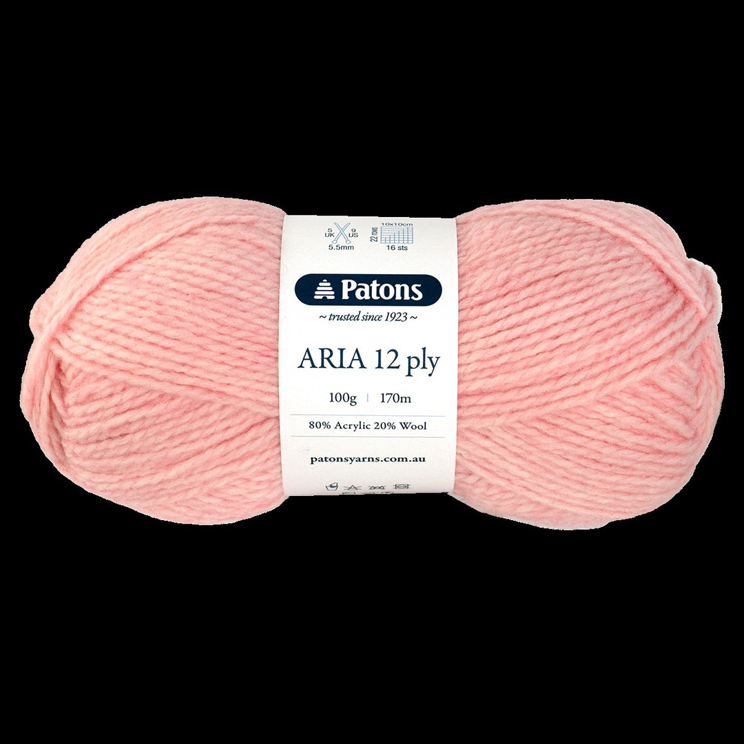 PATONS ARIA12PLY 7105 ROSETONE
