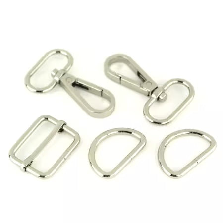 BASIC HARDWARE KIT 1 INCH SILVER