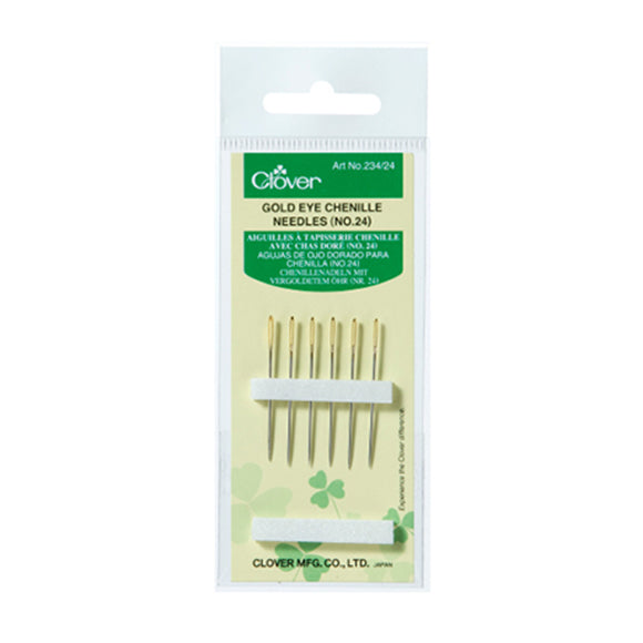 NEEDLES CHENILLE GOLD EYE #24