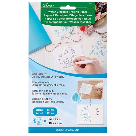 WATER ERASABLE TRACING PAPER CLOVER