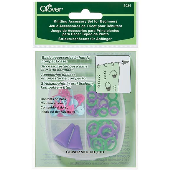 QUICK LOCKING STITCH MARKER SET CLOVER