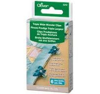 TRIPLE WIDE WONDER CLIPS (12PCS)