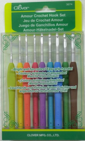 CROCHET HOOK SET AMOUR 