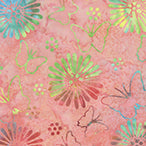 SUMMER DAYS BATIK PRINT 3334Q-X FLAMINGO