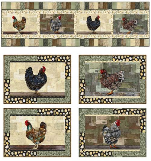 BOHO CHICKS HOMESTEAD PANEL 24" X 44"