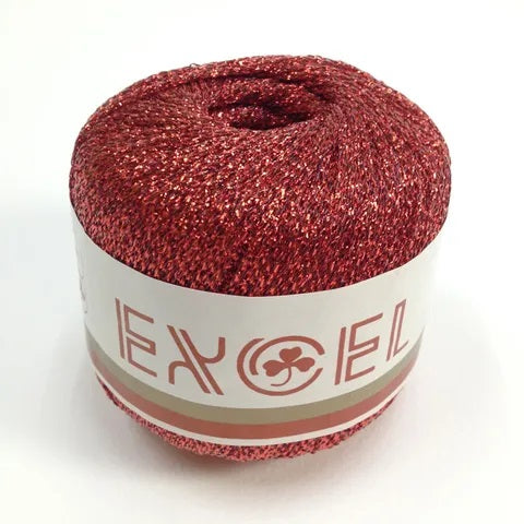 METALLIC YARN RED 20G 