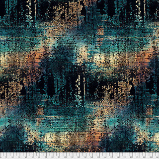 ABANDONED FRACTURED MOSAIC - INDIGO