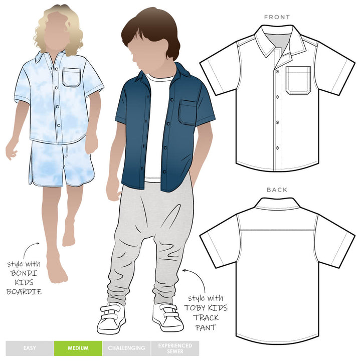 STYLE ARC RHYS KIDS OVERSHIRT