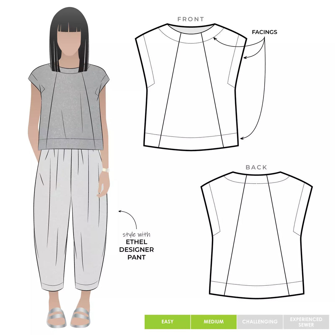 STYLE ARC ETHEL DESIGNER TOP 10-22