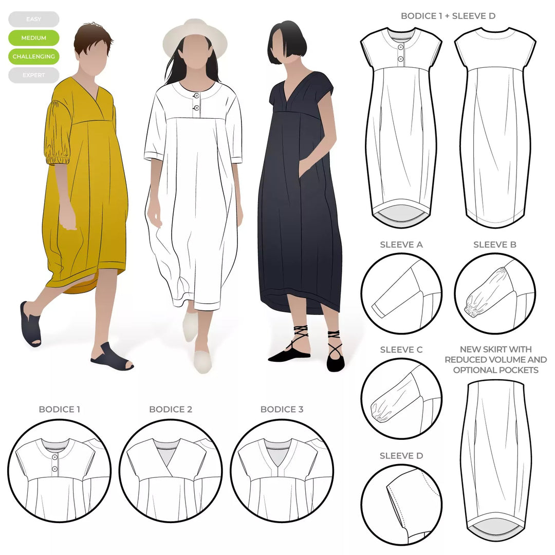 STYLE ARC SYDNEY DRESS EXTENSION 10-22