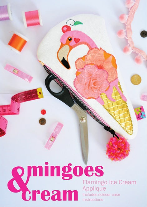 MINGOES & CREAM SCISSOR CASE PATTERN