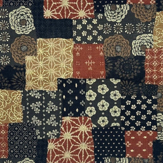 SEVENBERRY - GOLDEN BORO PATCHWORK RUST