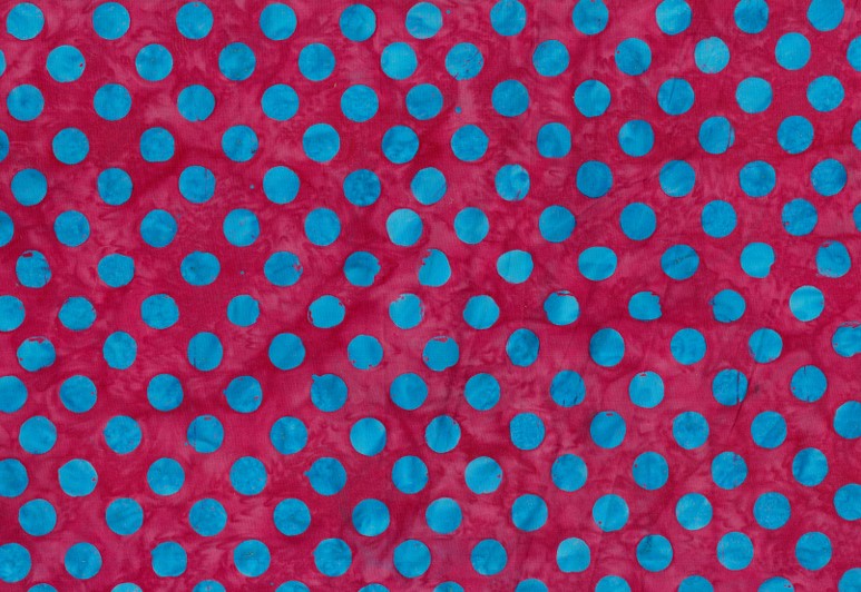 BATIK SPOTS BIG BLUE/PINK