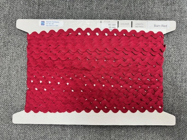 RIC RAC BRAID 9MM CANDY PINK
