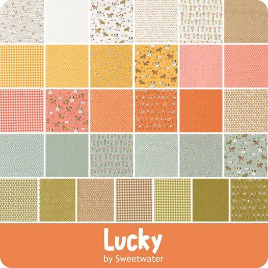 MODA LUCKY CHARM PACK 42 SQUARES 5''