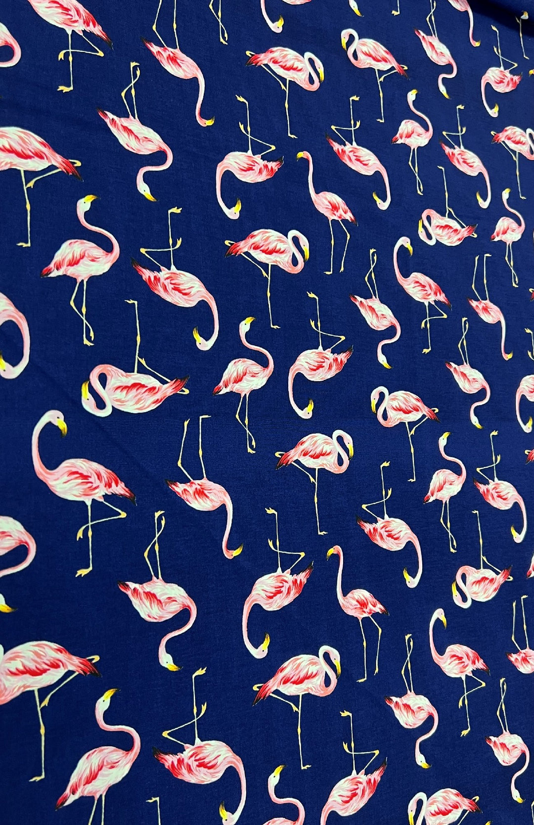 JAPAN COTTON PRINT 4235/D#1-3 DBLUE FLAMINGO