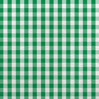 GINGHAM SEERSUCKER 140CM GREEN