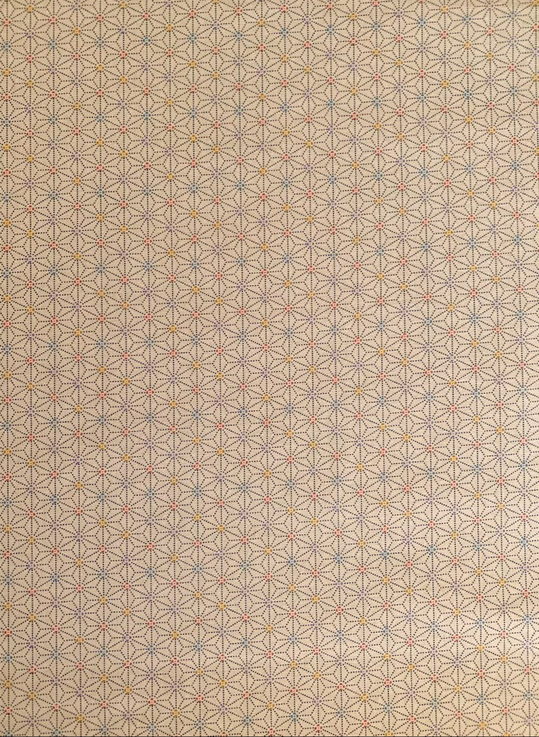 JAPAN COTTON PRINT #1/2 SEVENBERRY BEIGE