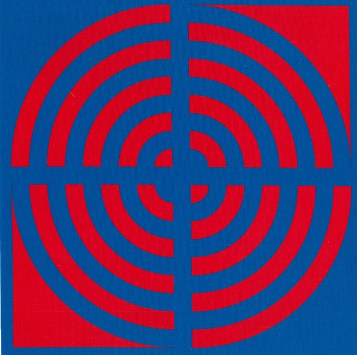BLOCKSTAR RETRO RANGE CIRCLE BLOCK - RED/BLUE 